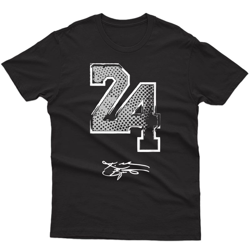 Angel+legend+mamba Number 24 Vintage Memorial Basketball T-shirt