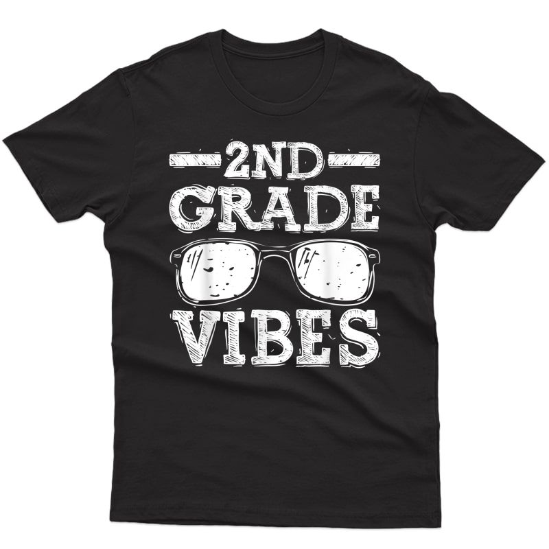 Back To School 2nd Grade Vibes Shirt, First Day Tea T-shirt