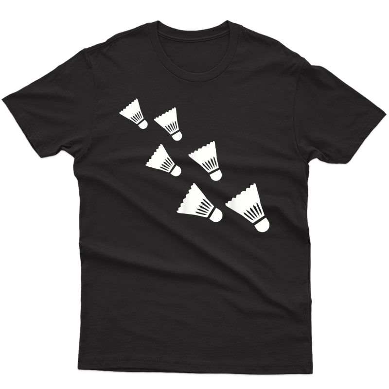 Badminton Shuttlecocks T-shirt