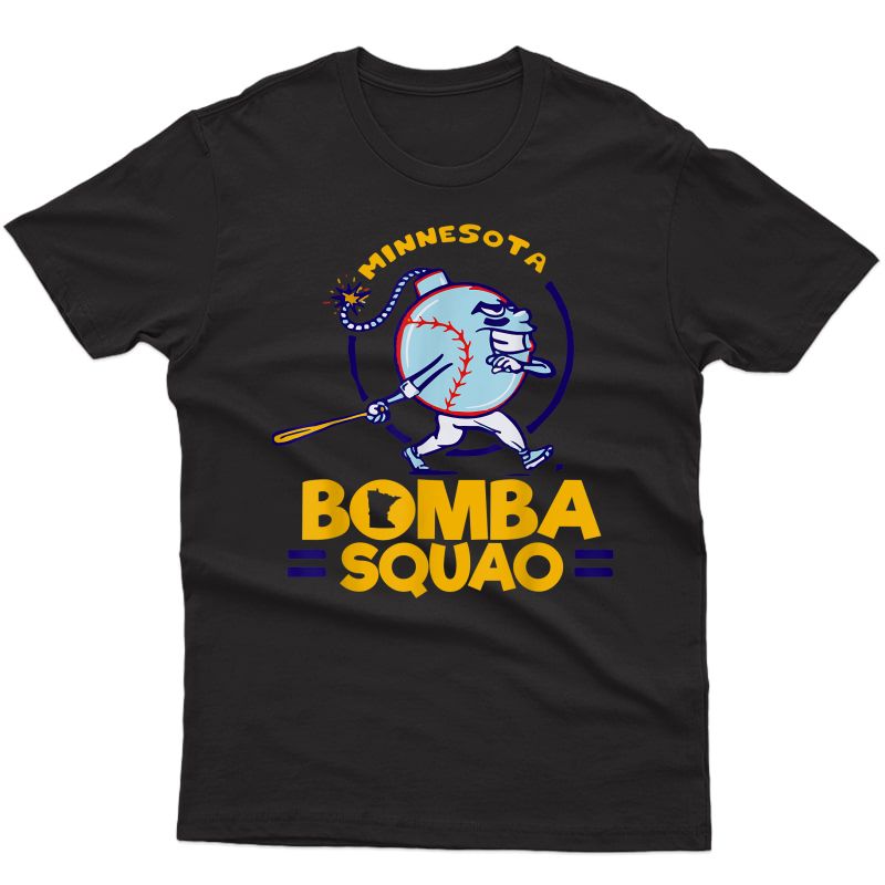 Baseball Bomba Squad Twins T-shirt For Minnesota