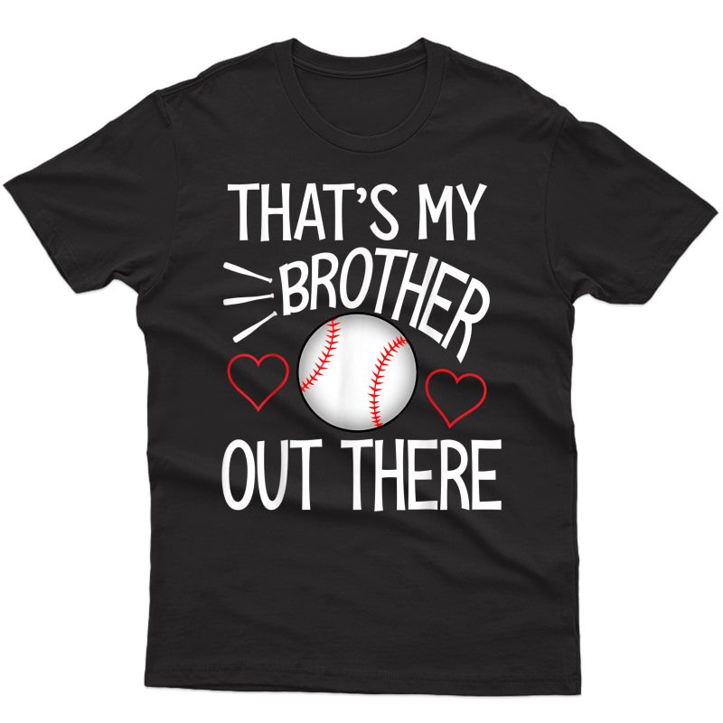 Baseball Sister Shirt Cute Baseball Gift For Sisters