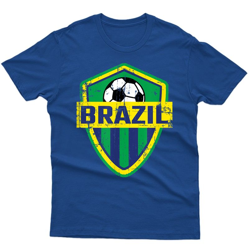 Brazil Soccer Style Brazilian Football T-shirt