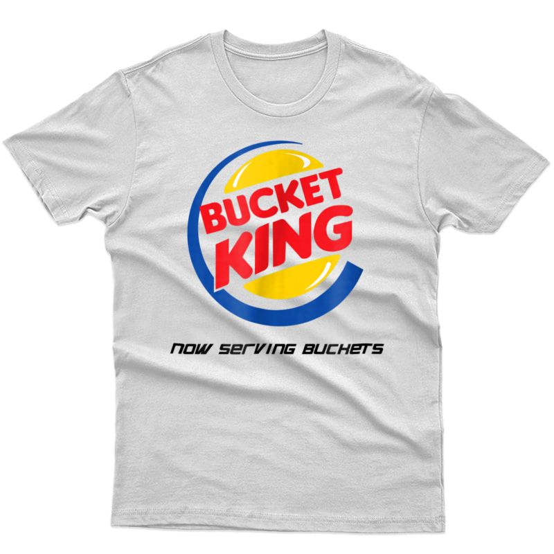 Bucket King Funny Basketball Shirt