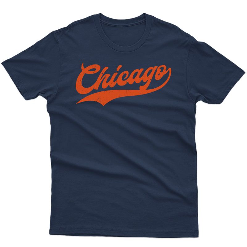 Chicago Football | Vintage Illinois Bear Gift T-shirt