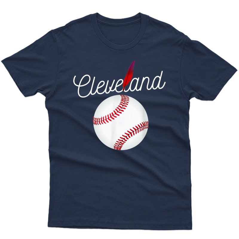 Cleveland Hometown Indian Tribe T-shirt For Baseball Fans