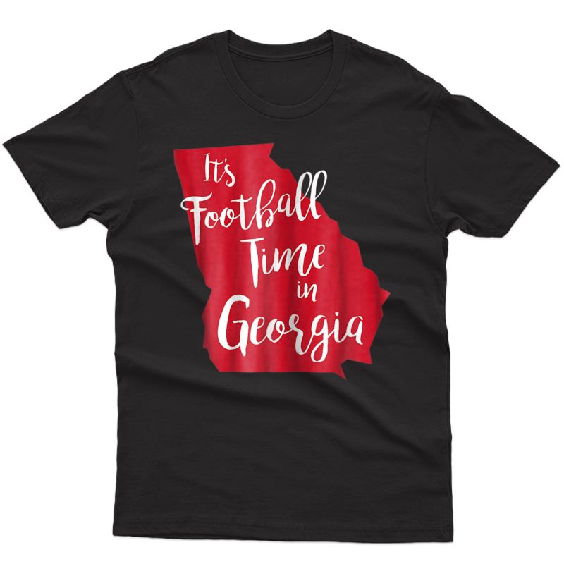 Cute Georgia Football Time Uga Tshirt