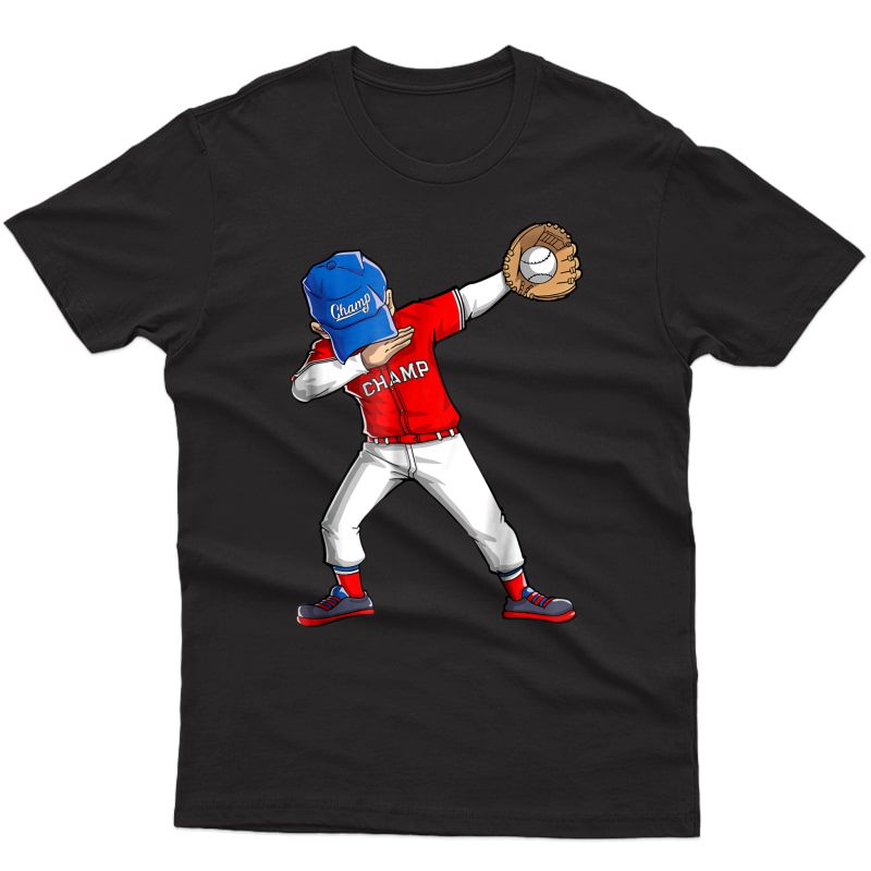 Dabbing Baseball T Shirt Cat Pit Gifts