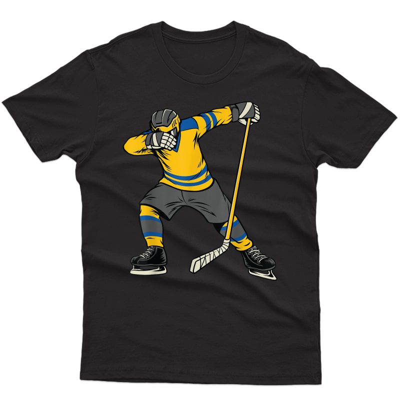 Dabbing Hockey Player Gift Shirt , , Bzr