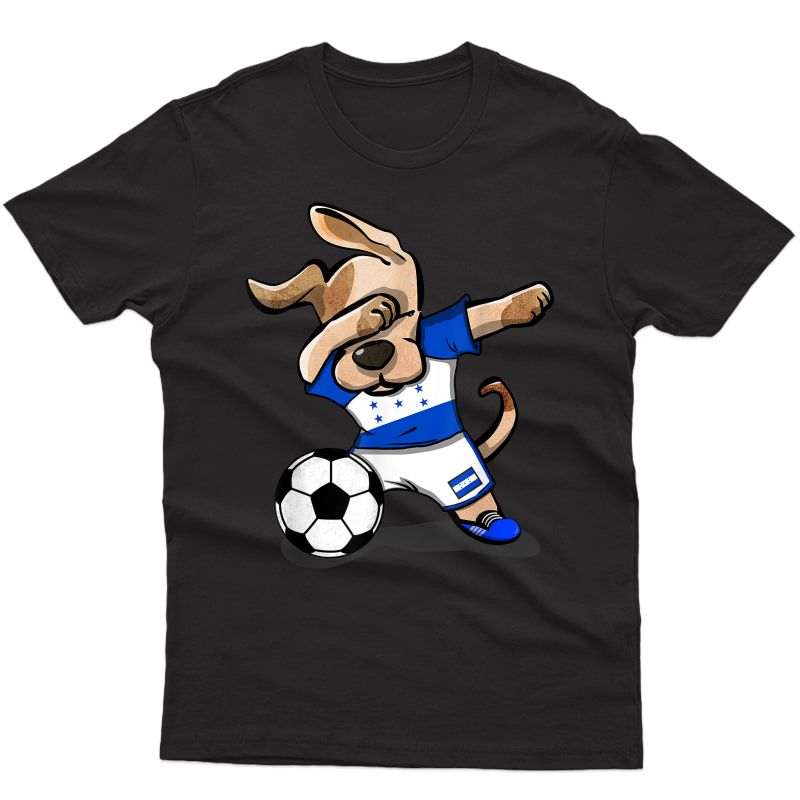 Dog Dabbing Honduras Soccer Shirt Honduran Football