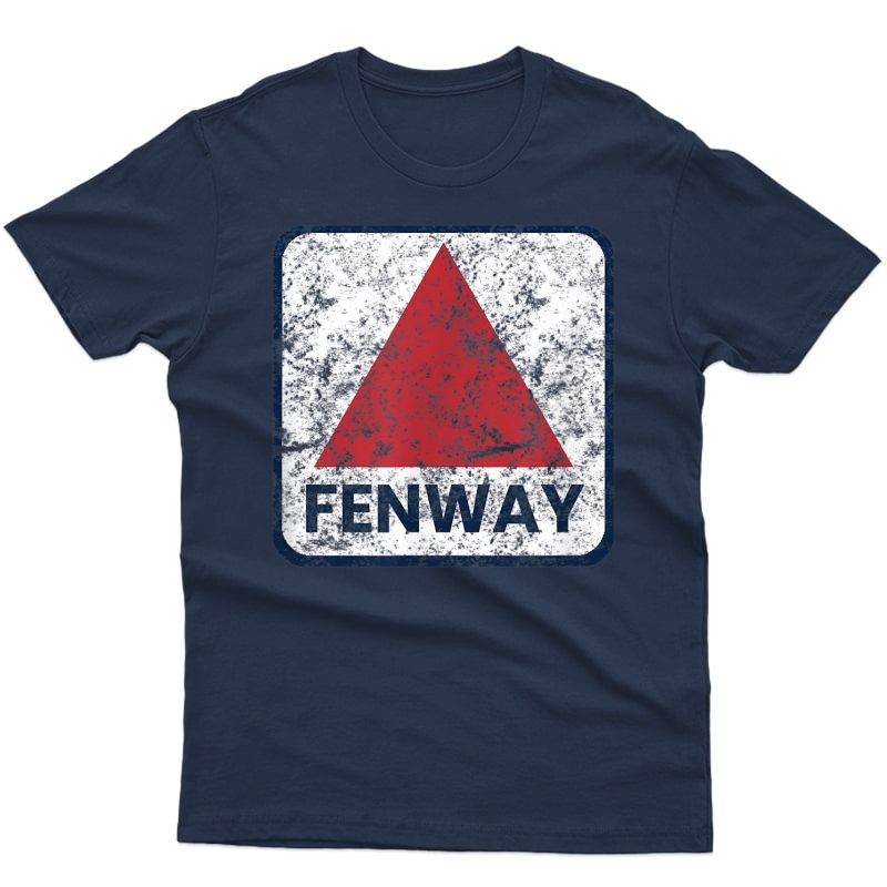 Fenway Sign Sports Weathered Vintage Baseball T-shirt