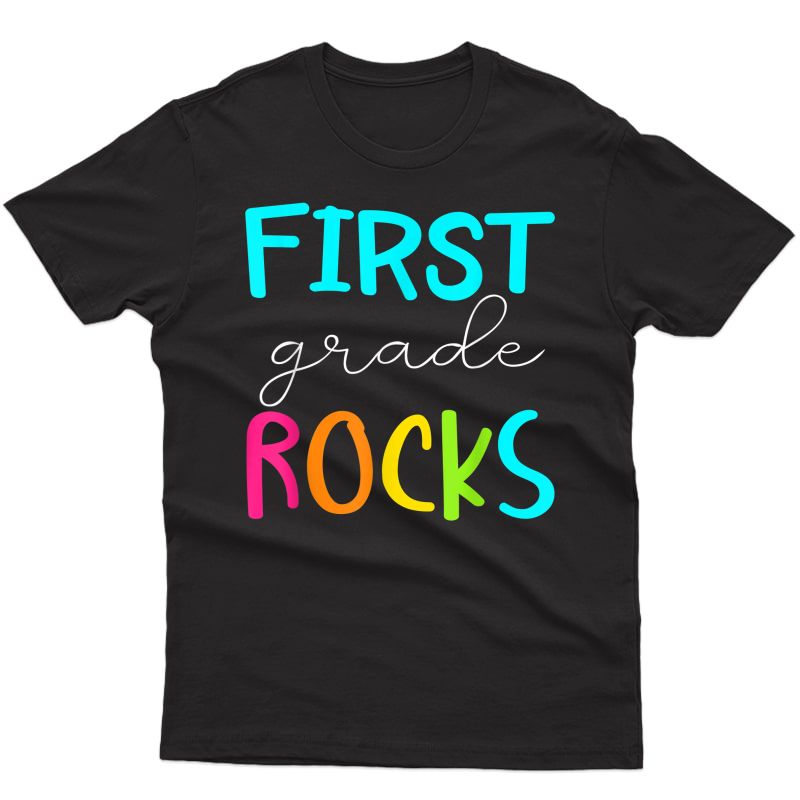 First Grade Rocks Shirt Team 1st Grade Tea T-shirt