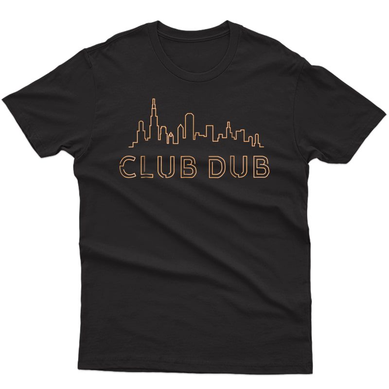 Football Fan T-shirt Chicago City Club Dub