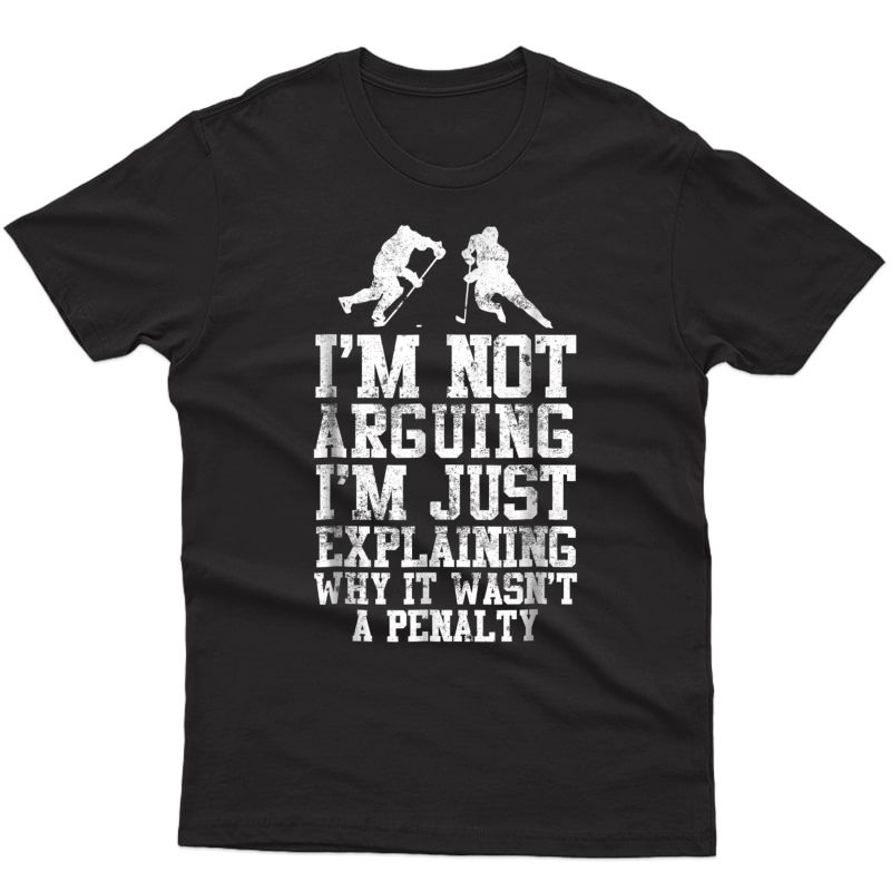 Funny Hockey T Cool Gag Gift Novelty Graphic Tee