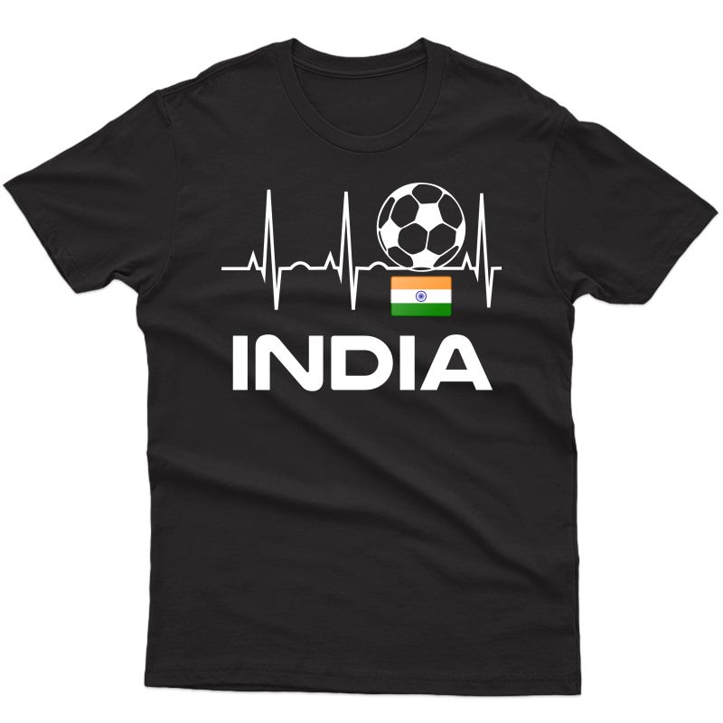 India Soccer T-shirt Best Indian Football Gift Shirt