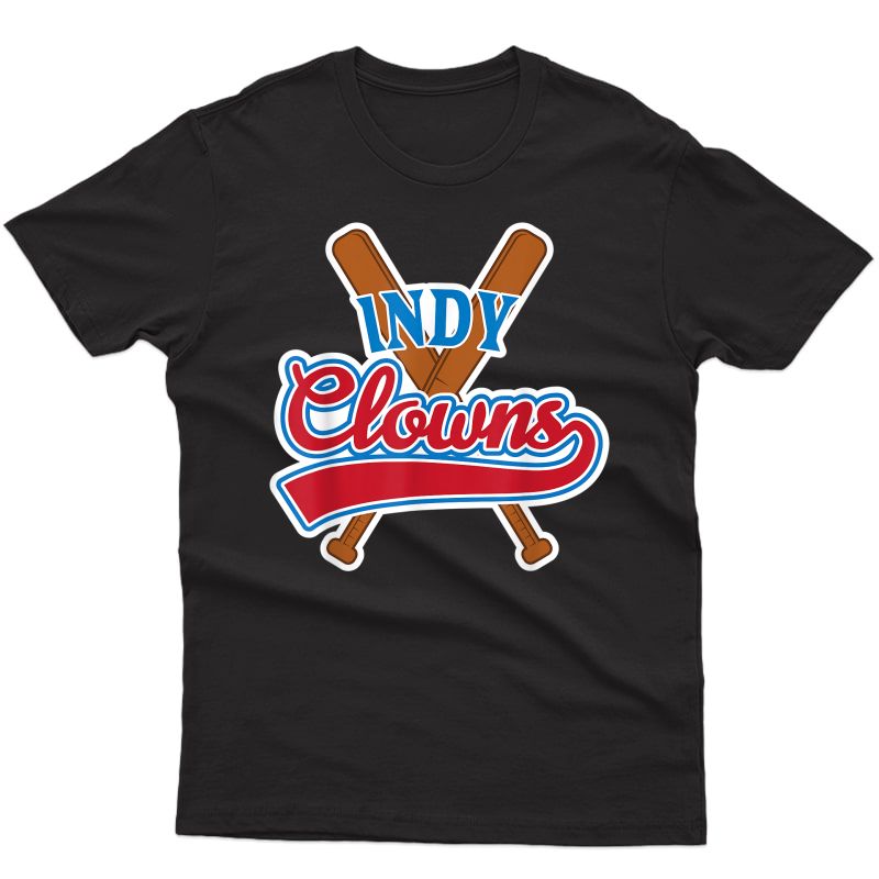 Indianapolis Clowns Shirt Retro Indy Baseball T-shirt