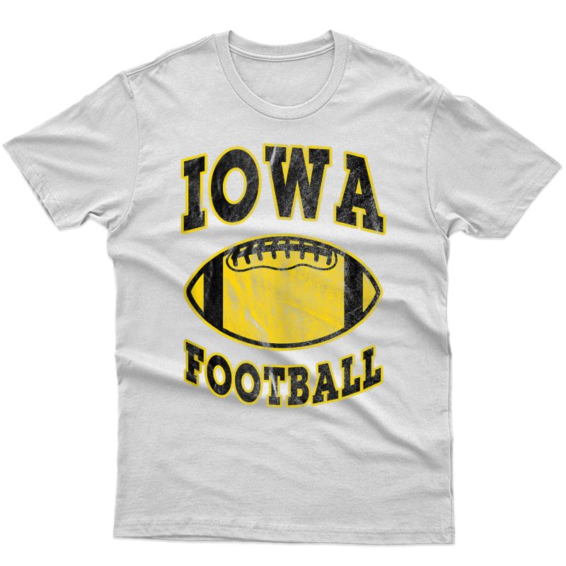 Iowa Football Vintage Distressed Tank Top Shirts