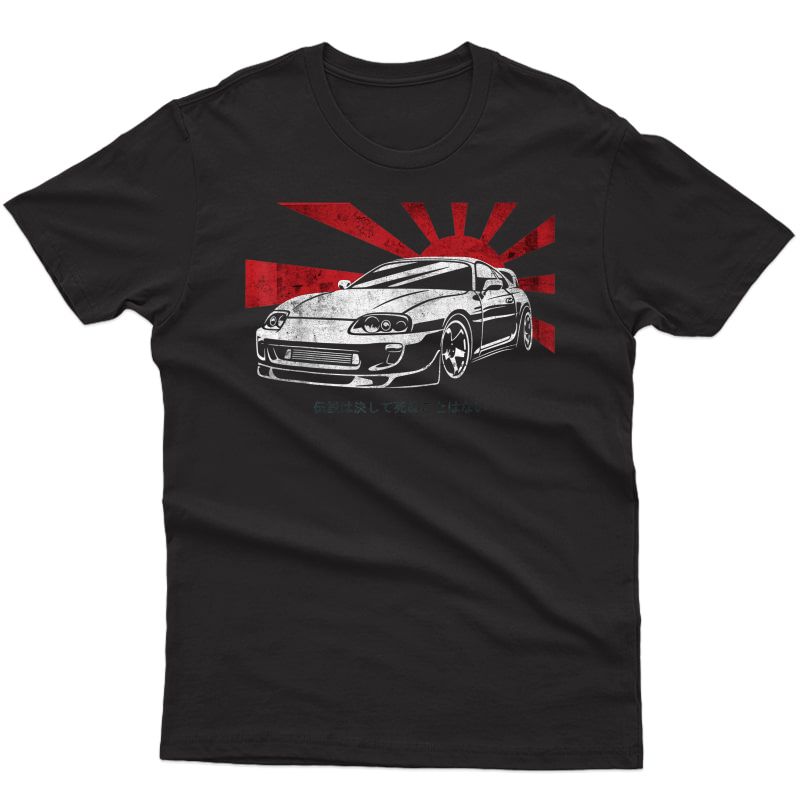 Jdm Japanese Automotive Retro Race Wear Vintage Tuning Car T-shirt