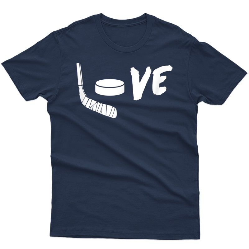 Love Hockey - Ice Hockey Shirt & Gift For Hockey Fans T-shirt