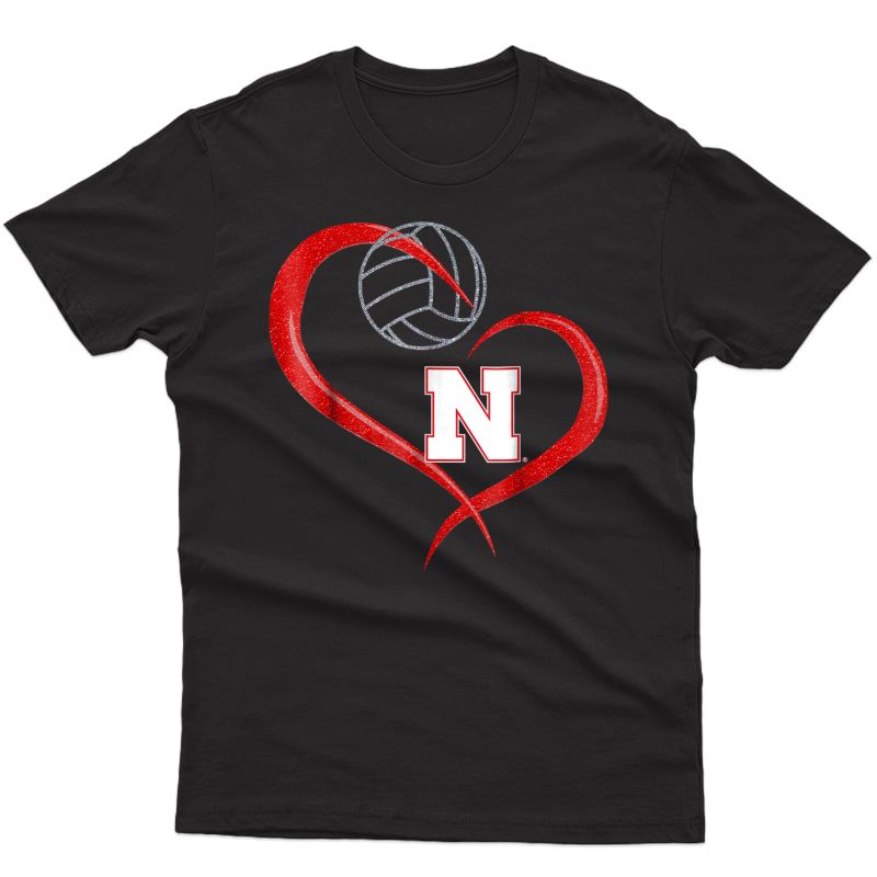 Nebraska Cornhuskers University Nebraska Volleyball T-shirt