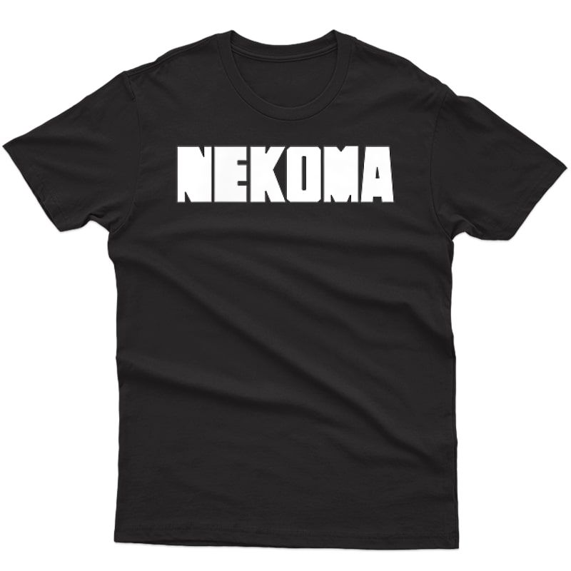 Neko Volleyball Practice Anime Manga Cosplay (w/ Back Print) T-shirt