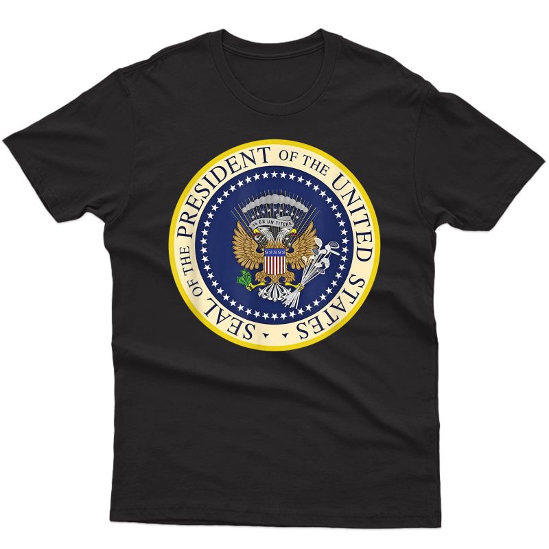 President Trump U.s. Presidential Seal Golf: 45 Is A Puppet T-shirt