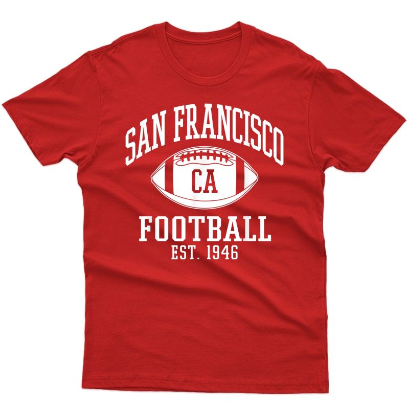 San Francisco Football | Vintage Sf Cali Retro Gameday T-shirt