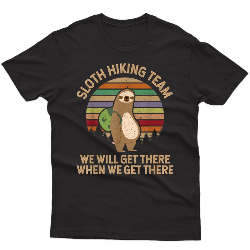 Sloth Hiking Team T-shirt