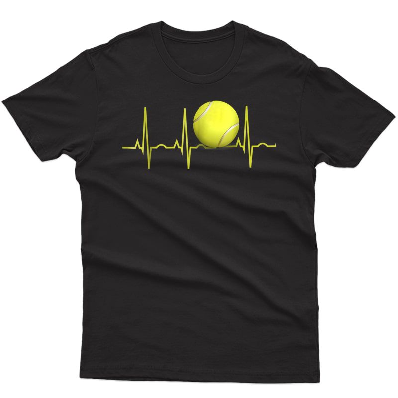 Tennis Heartbeat Shirt Tennis T-shirt For Players & Coaches