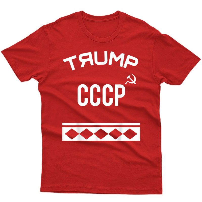 Trump Cccp Soviet Hockey T-shirt