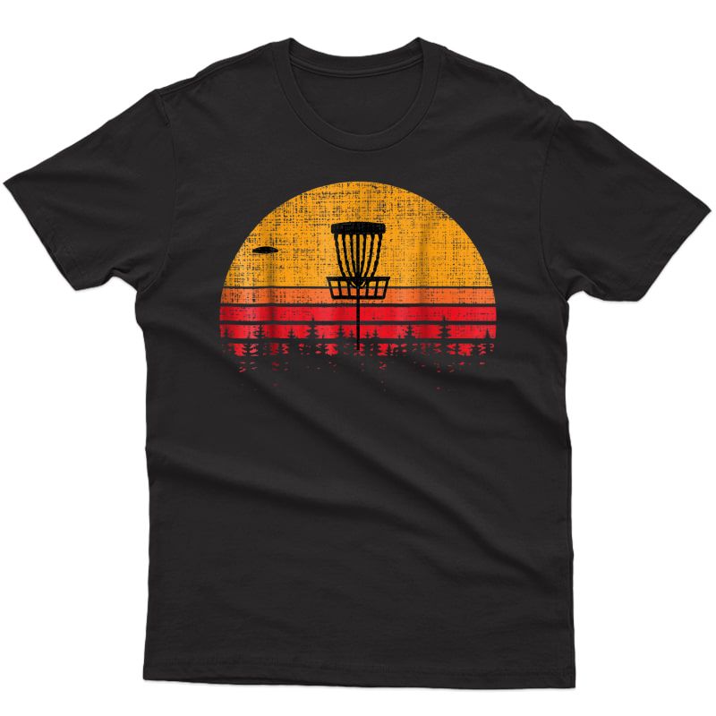 Vintage Retro Frolf Frisbee Disc Golf T-shirt Tee Gift