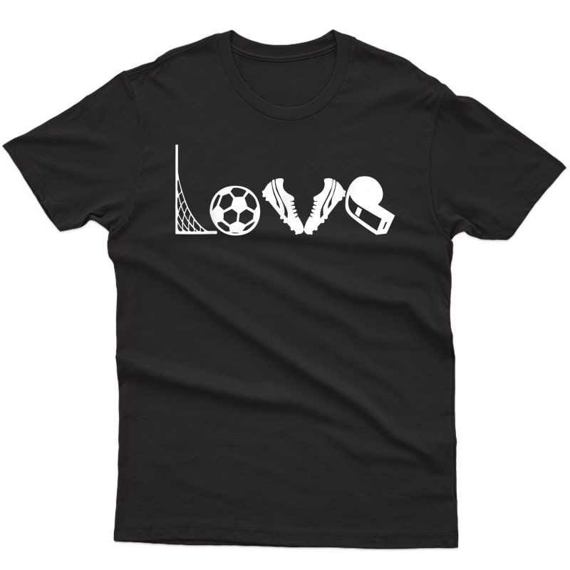 Vintage Soccer Football T-shirt I Love Soccer Funny Gift