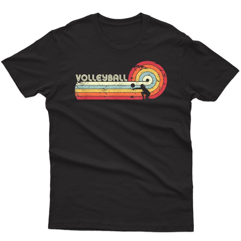 Volleyball Shirt. Retro Style T-shirt