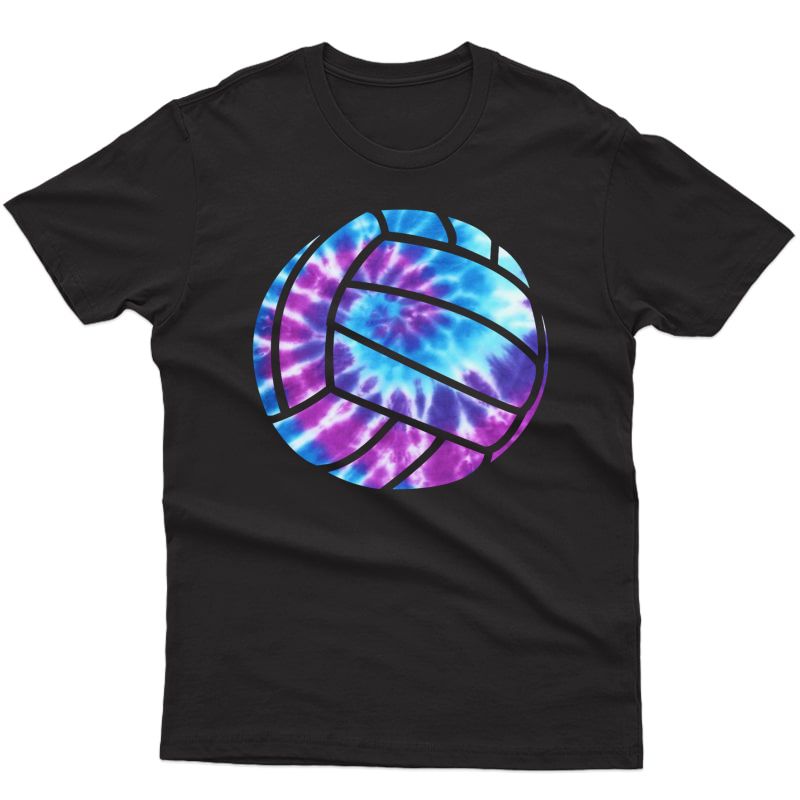 Volleyball Tie Dye Blue Purple Teenage Girls Perfect Gift Pullover Shirts