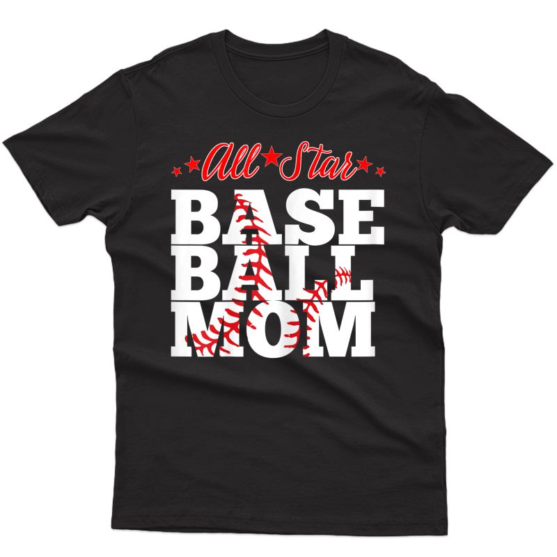  All Star Baseball Mom T-shirt