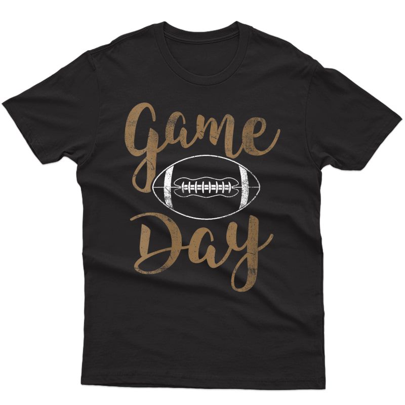  Game Day Football Cute Football Top T-shirt