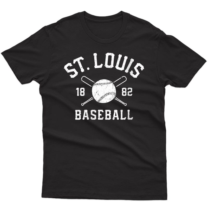  Vintage St. Louis Baseball Cardinal Retro Gift T-shirt