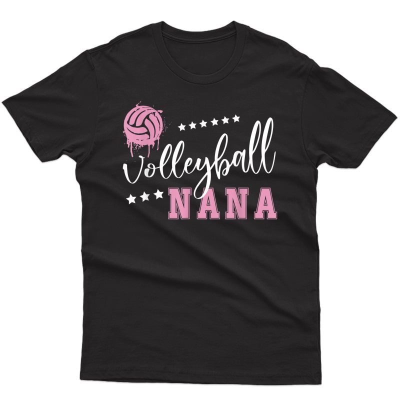  Volleyball Nana Gifts T-shirt